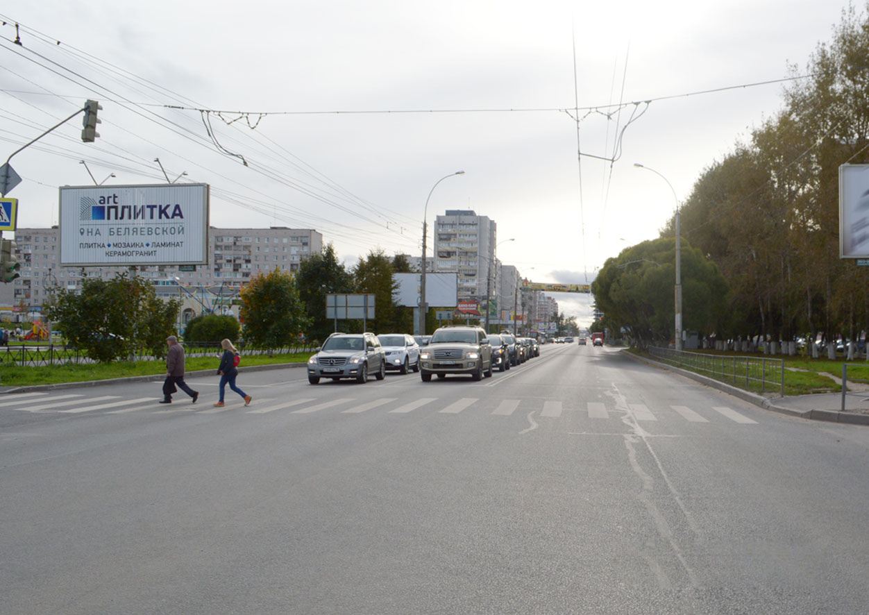 г.Вологда, ул.Ленинградская, перекресток с ул. Новгородская(движение в  центр) | Рекламное агентство Nika